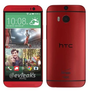 HTC One M8 Red