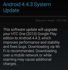 Android 4.4.3 Update