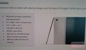 HTC Volantis Nexus 9