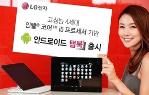 LG Tablet Notebook