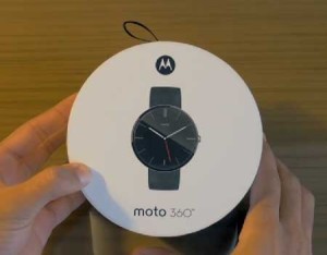 Motorola Moto 360 Unboxing