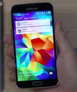 Samsung Galaxy S5 Android 5.0