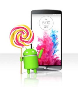 LG G3 Android 5.0 Lollipop