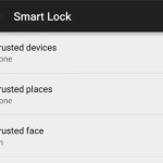 Smart Lock Trusted Places