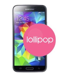 Galaxy S5 Lollipop Update