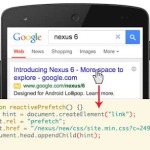 Google Mobile Search Reactive Prefetch