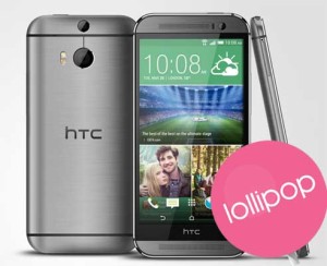 HTC One M8 Lollipop