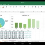 Microsoft Excel for Android Tablet