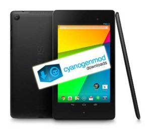 Nexus 7 2013 LTE CM12