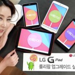 LG G Pad Android 5.0 Lollipop