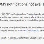 Google 终止 SMS 提示通知