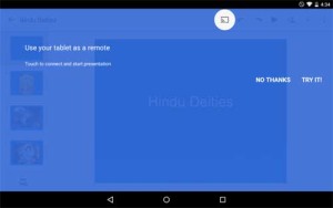 Google Slides Chromecast