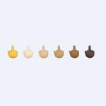 Whatsapp Middle Finger Emoji