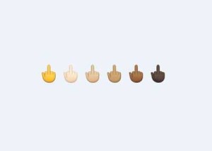 Whatsapp Middle Finger Emoji