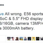 HTC One X9 E56