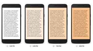 Google Play Books Night Light