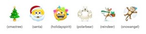 Skype xmas emoticons