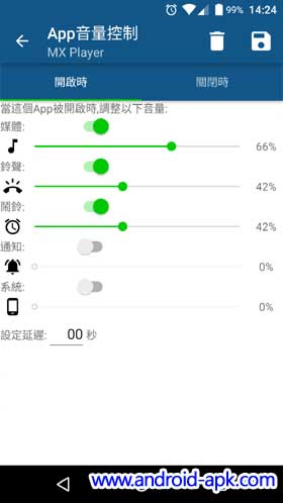 App音量控制 為每個app 設定音量大小 Android Apk