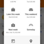 Inbox by gmail Snooze