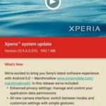 Sony Xperia Z2, Z3 Marshmallow