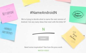 Android N Naming