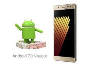 Galaxy Note 7 Android 7.0 Nougat