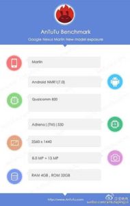 Google Nexus Marlin Spec