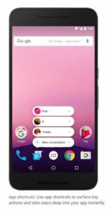 Android 7.1 App Shortcuts