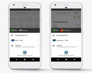 Android Pay Visa Checkout Masterpass