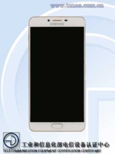 Samsung Galaxy C9 Front View