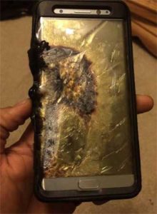 Note 7 Fire