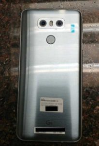 LG G6 Back View