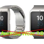 Sony SmartWatch 3 No Android Wear 2.0