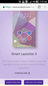 Android Taste Test Launcher