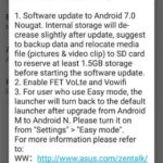 Asus ZenFone 3 Android 7.0 Nougat