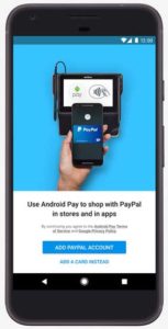 Android Pay 跟 PayPal 帐户连结