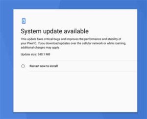 Pixel C Android 7.1.2