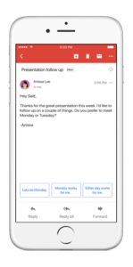 Gmail Smart Reply