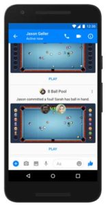 Facebook Messenger Instant Games