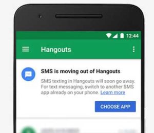 Google Hangouts SMS