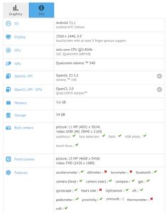 HTC U 11 Benchmark