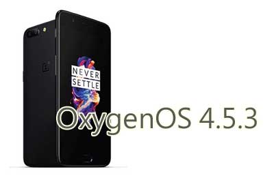 OnePlus 5 OxygenOS 4.5.3