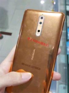 Nokia 8 Gold Copper