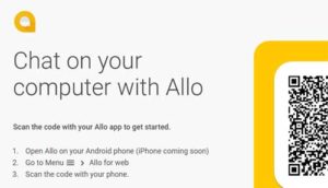 Google Allo 網頁版