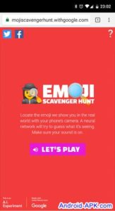 Emoji Scavenger Hunt