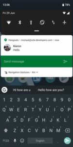 Gboard Smart Replies