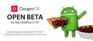 OnePlus 5/5T Android 9 Pie