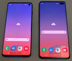 Samsung Galaxy S10, S10+