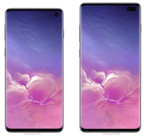 Galaxy S10 S10+ Front View