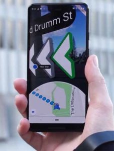 Google Maps AR Walking